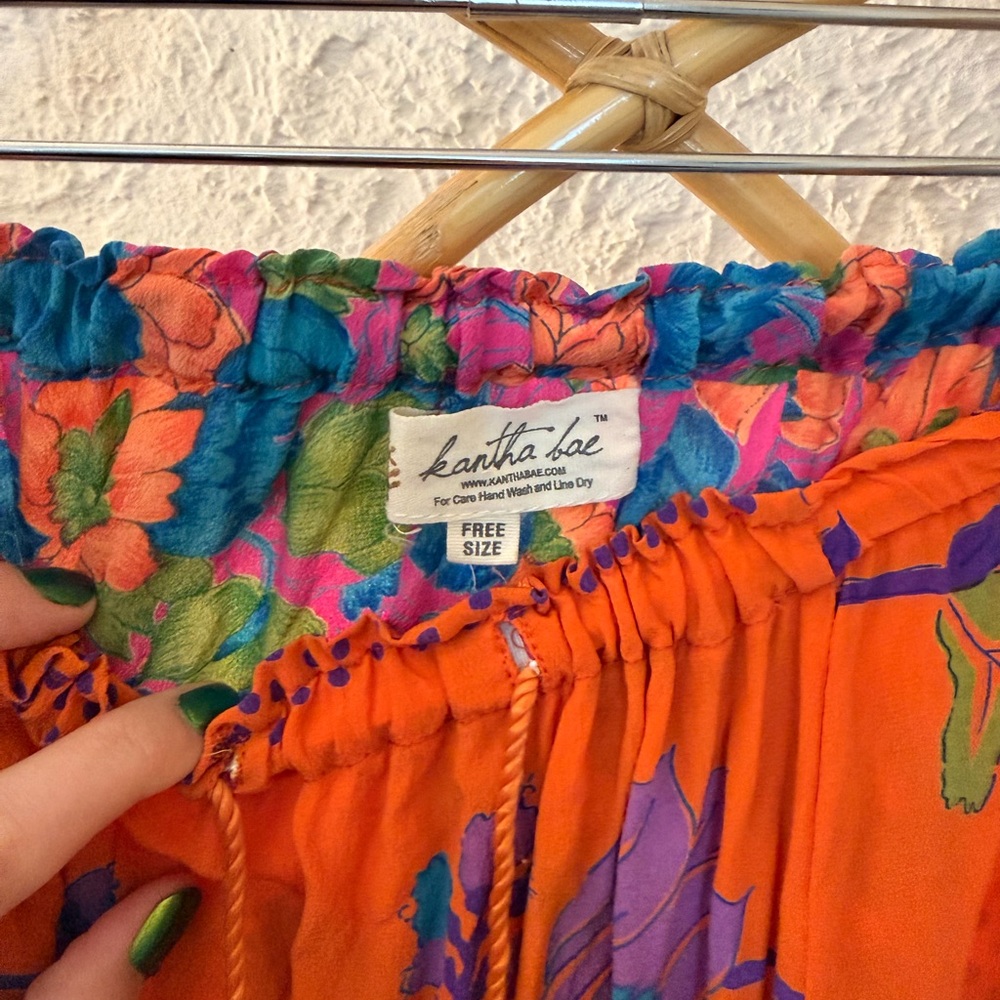 Kantha Bae Silk Be Still Harem Pants - Picture 4 of 5